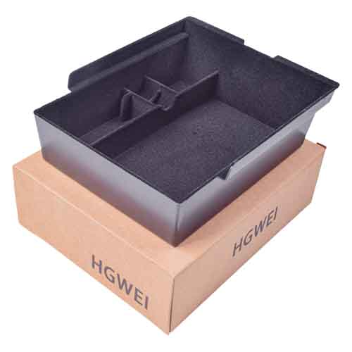 HGWEI Center Console Organizer for Automobile HG23001BK
